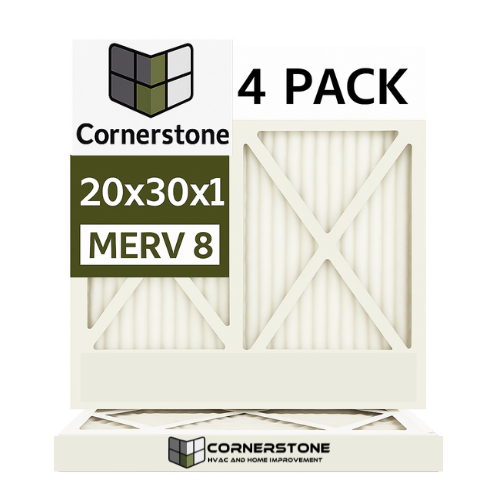 Cornerstone 20x30x1 MERV 8 HVAC Air Filter
