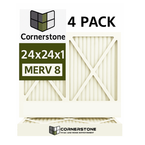 Cornerstone 24x24x1 MERV 8 HVAC Air Filter