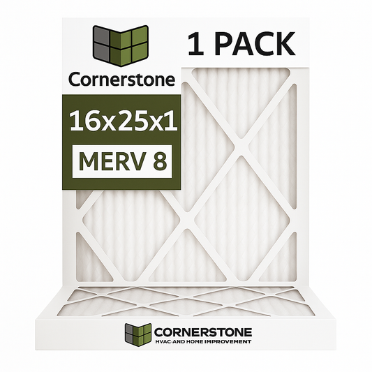 Cornerstone 16x25x1 MERV 8 HVAC Air Filter